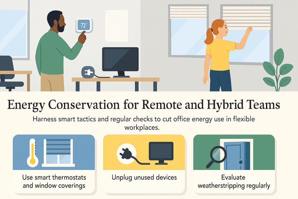 Energy conservation infographic