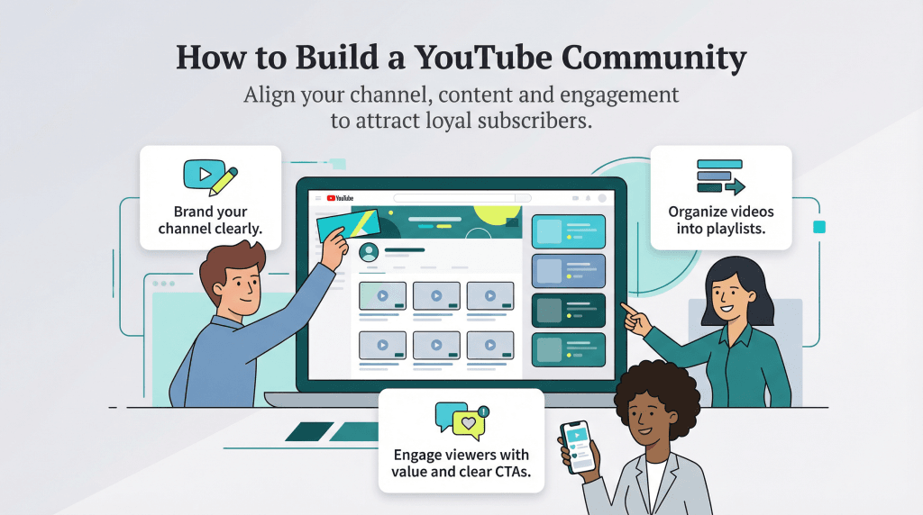 how to build a youtube community