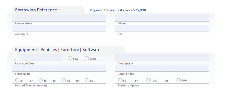 Crest Capital application