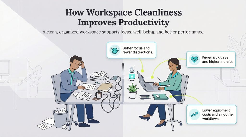 workplace cleanliness and productivity