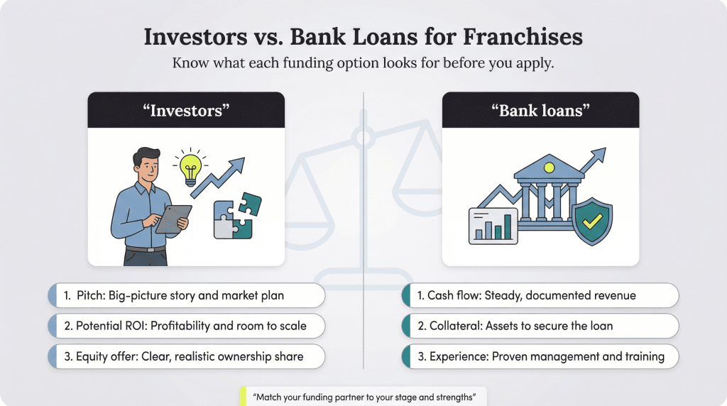 investors vs. bank loans