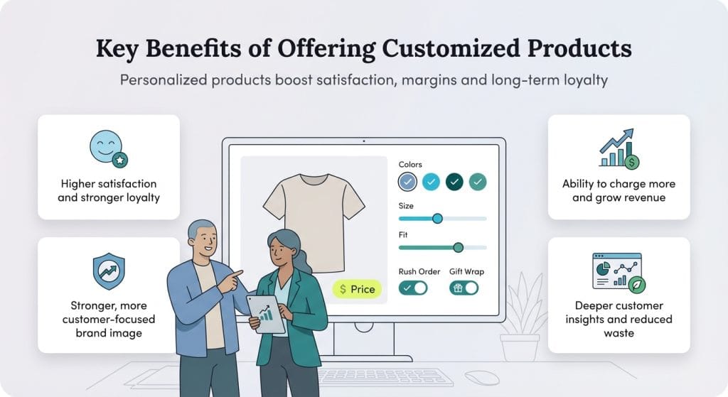 benefits of customized products
