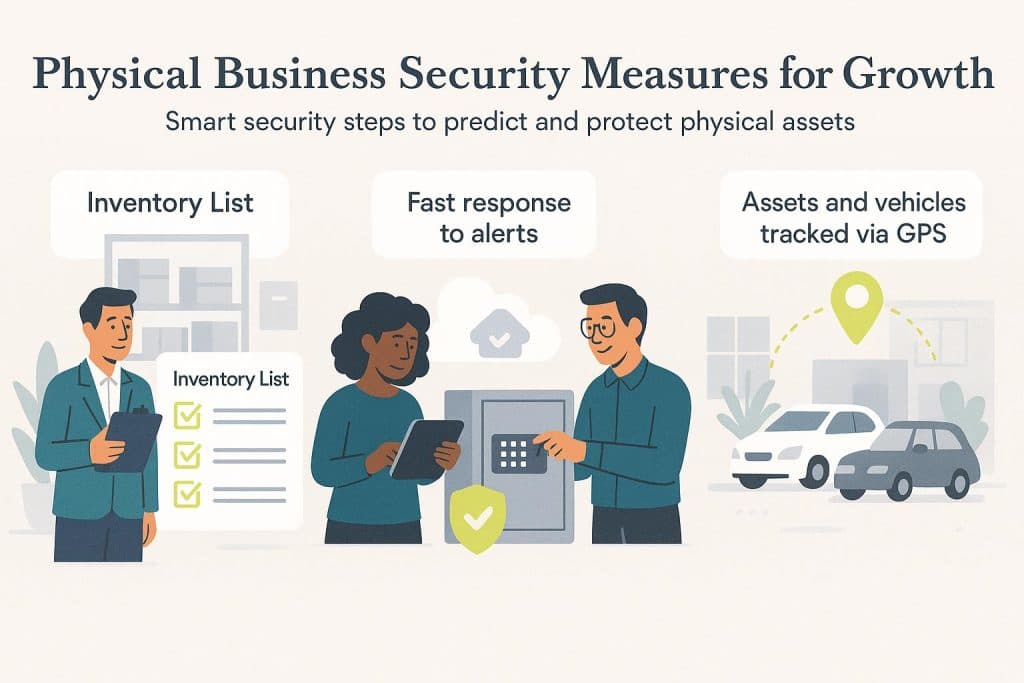 Business security measures graphic