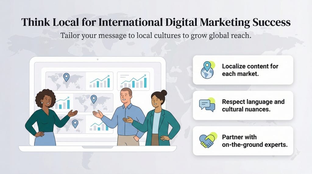 think local for international marketing