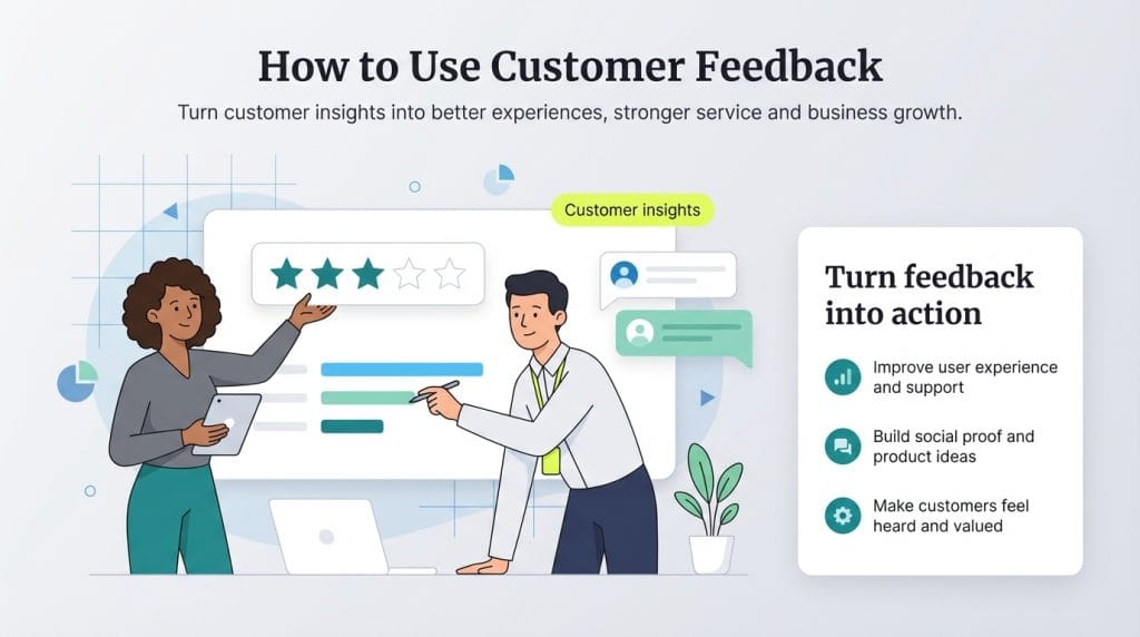 customer feedback graphic