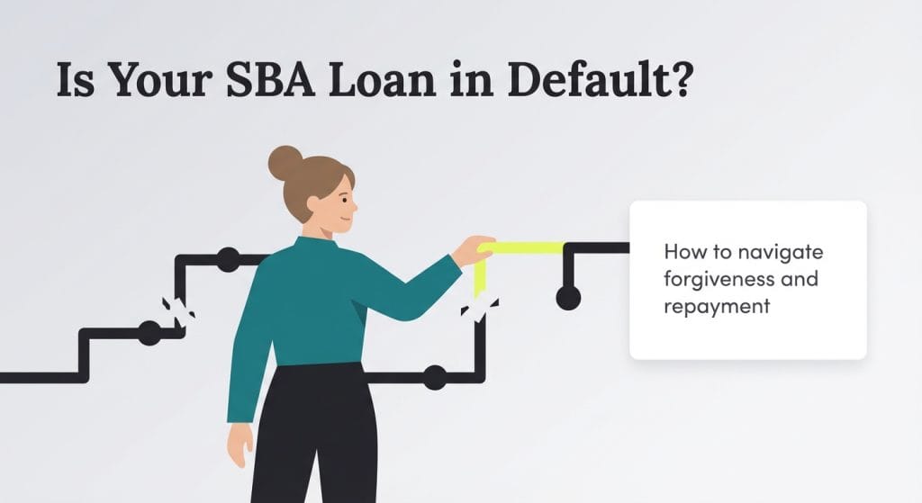 SBA loan default graphic