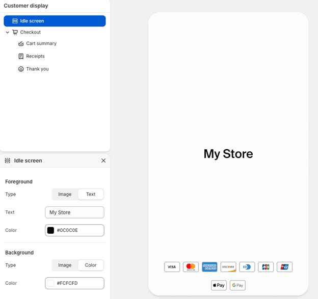 Shopify store