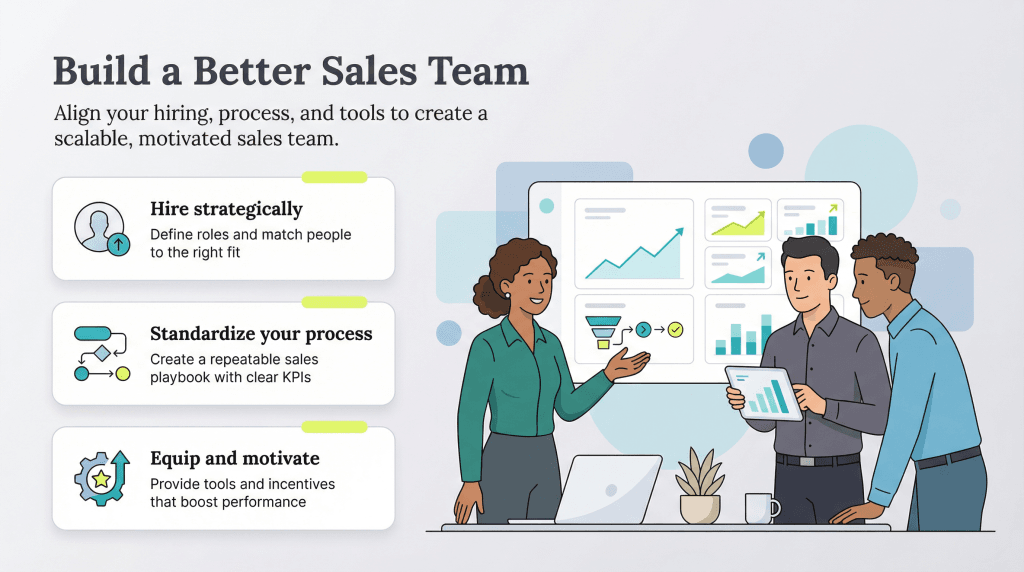 build a better sales team