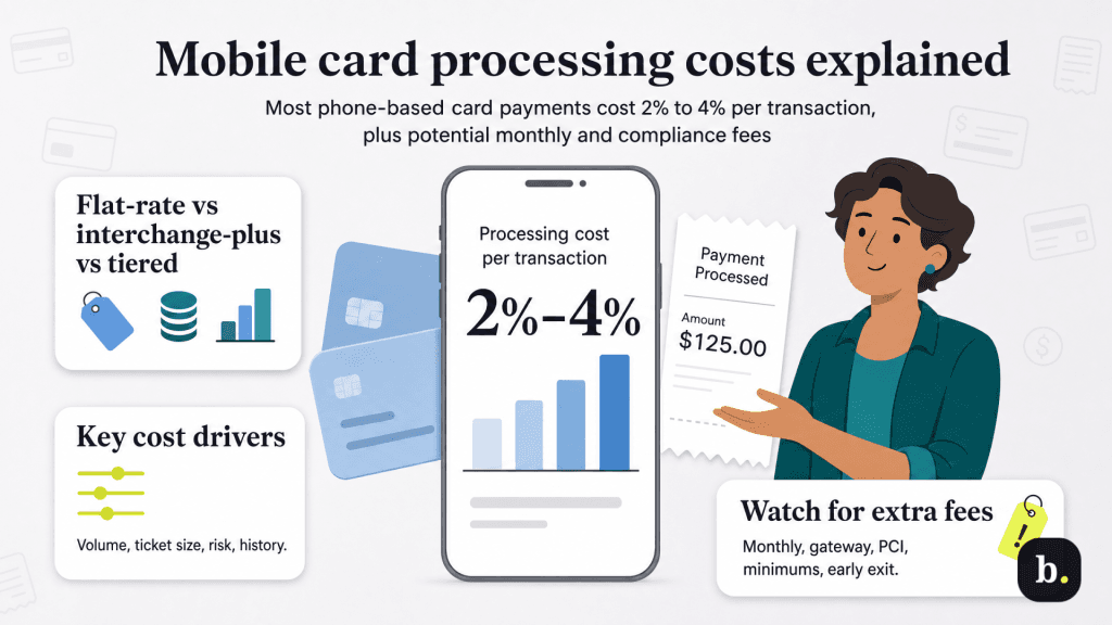 costs of accepting credit cards graphic