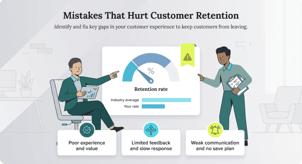 customer retention mistakes