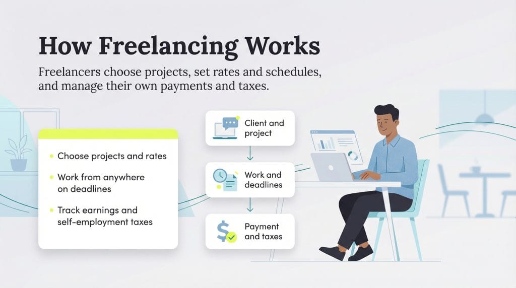 how freelancing works