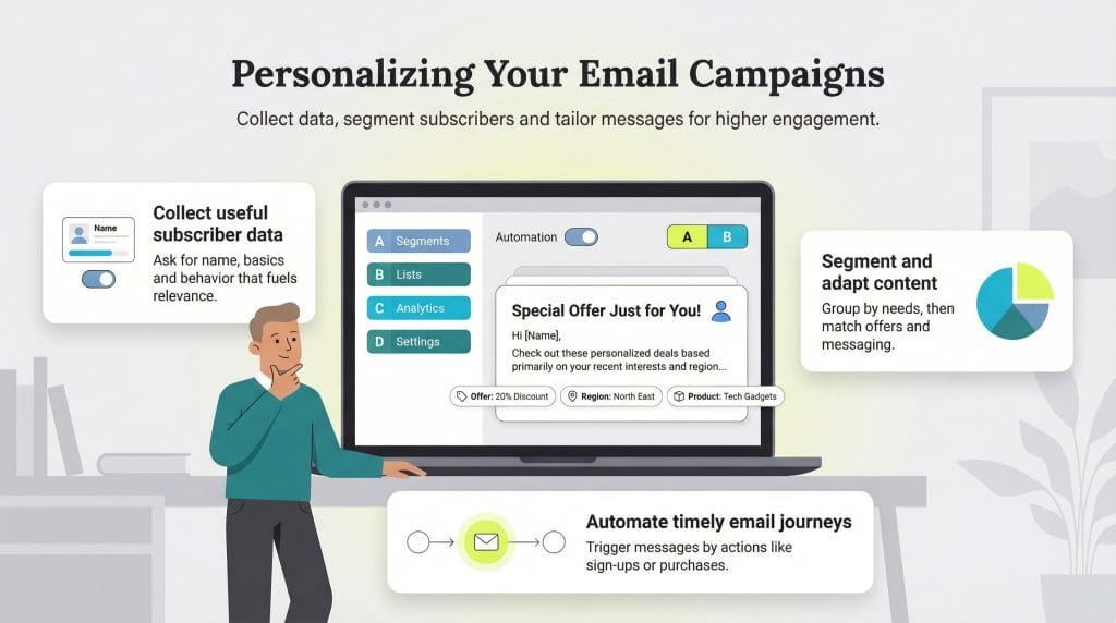 how to personalize email campaigns