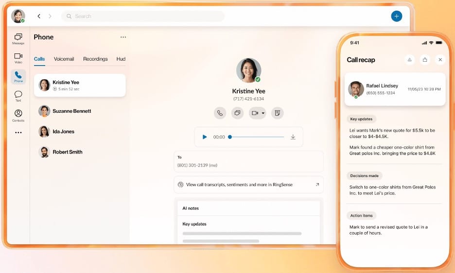 Ringcentral AI assistant