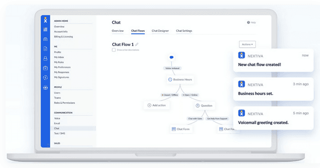 Nextiva chat
