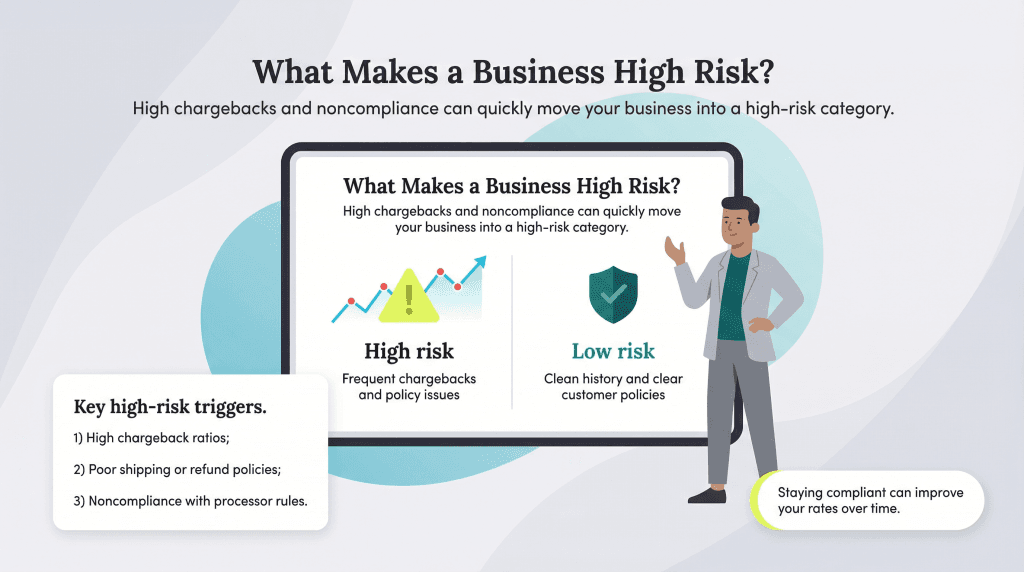 what makes a business high risk
