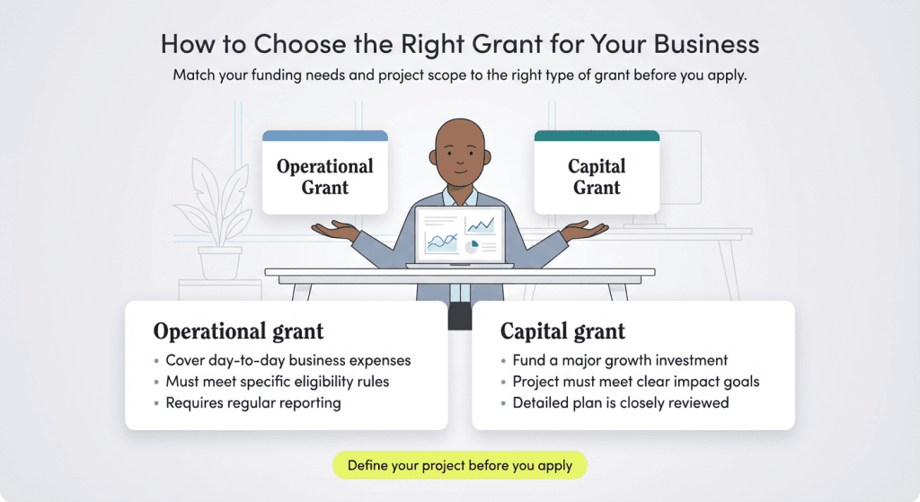 how to choose the right grant