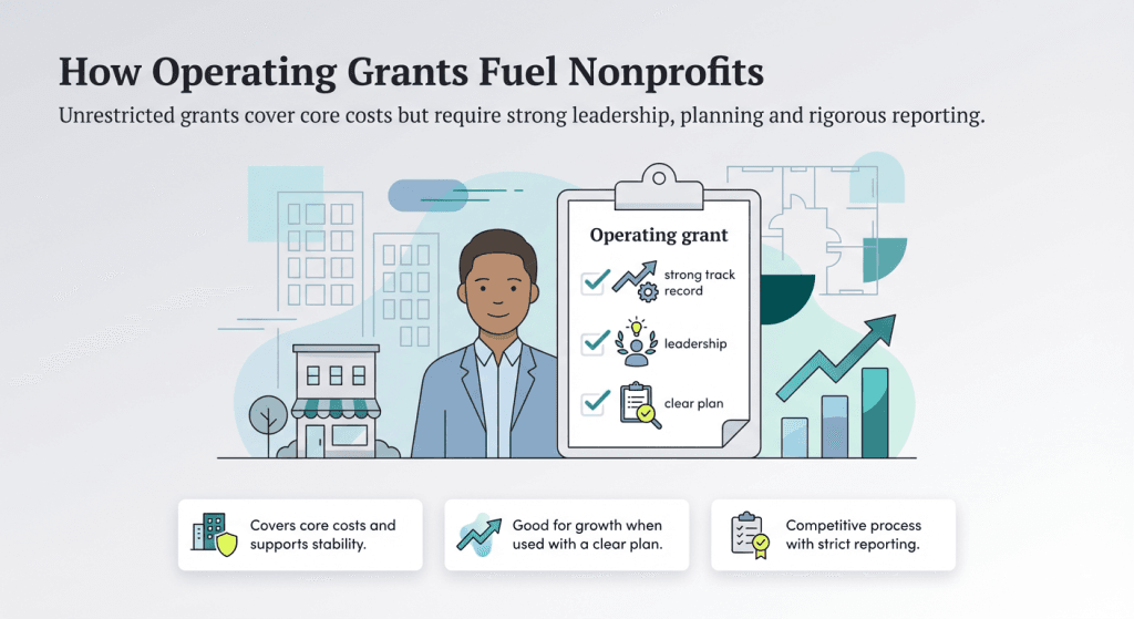 how operating grants help nonprofits