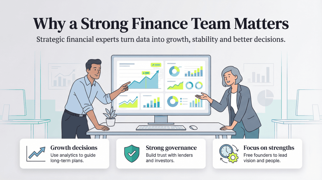 importance of a strong finance team