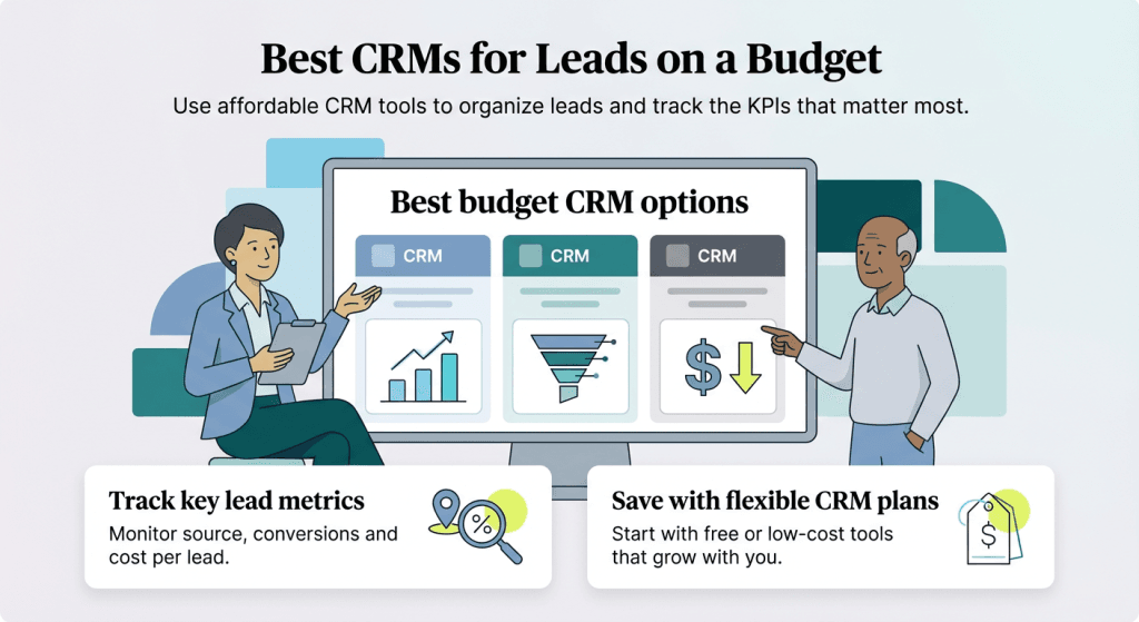 Best CRMs for leads on a budget