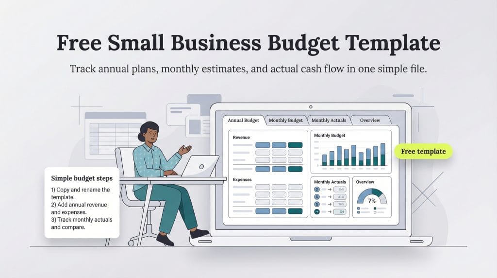 small business budget template
