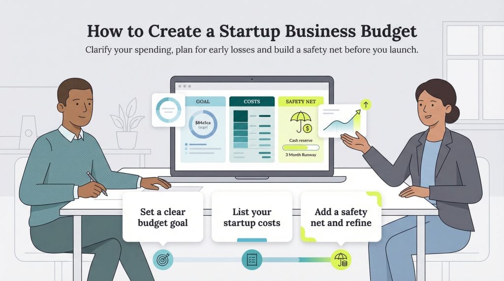 how to create a business budget process