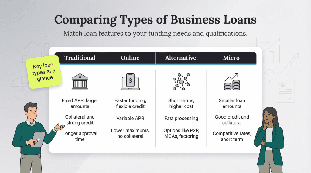 business loan types