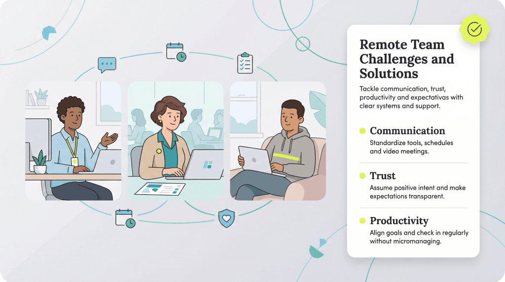 remote team challenges