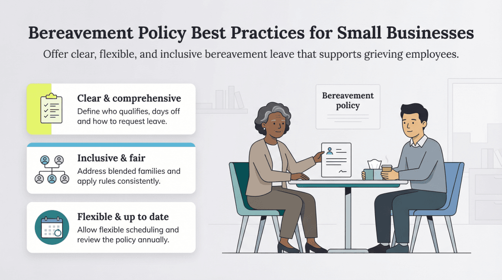 bereavement policy best practices