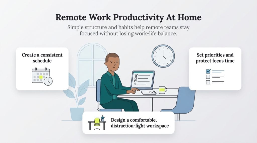 remote work productivity