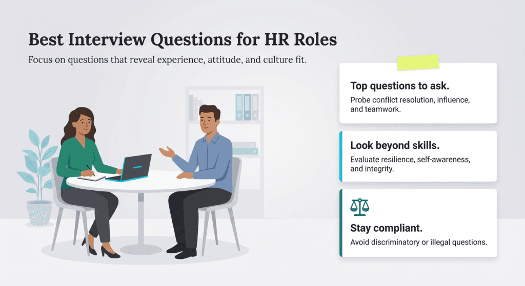 Best interview questoins graphic