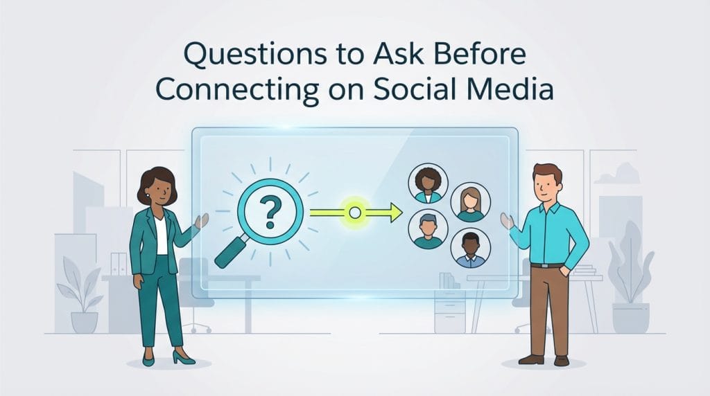 social media connection graphic