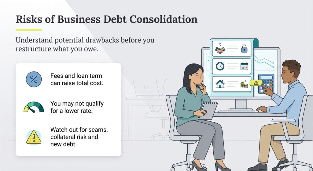 risks of debt consolidation