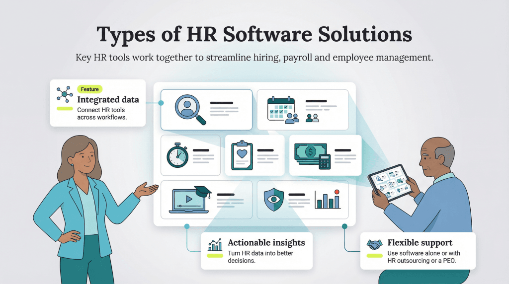 types of HR software