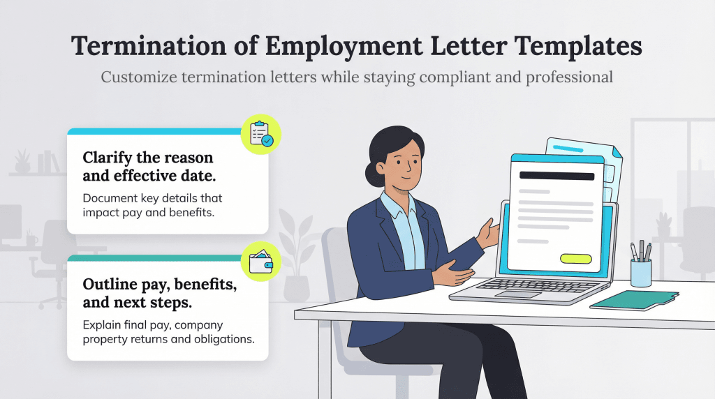 Employee termination templates