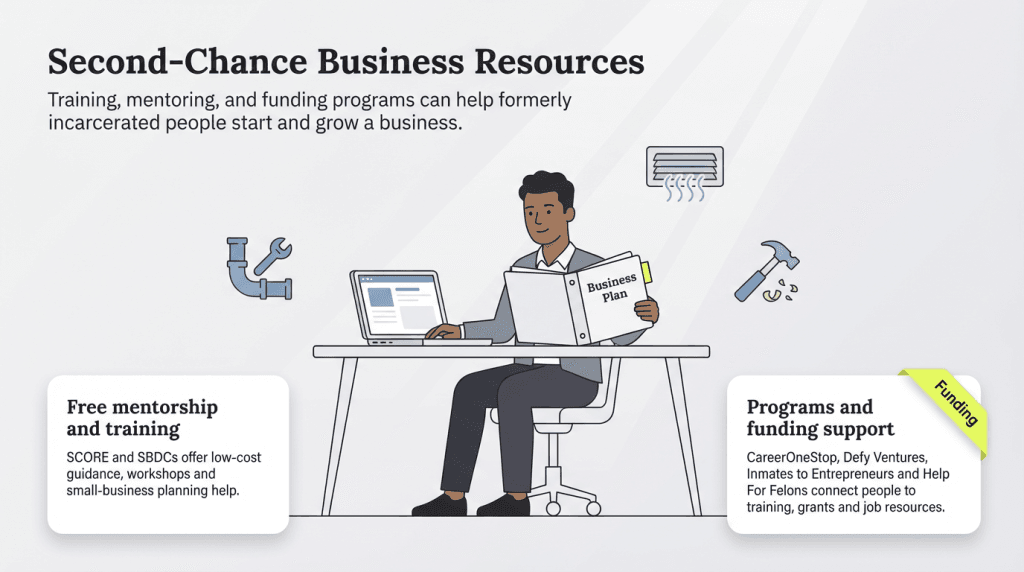 second chance business resources graphic