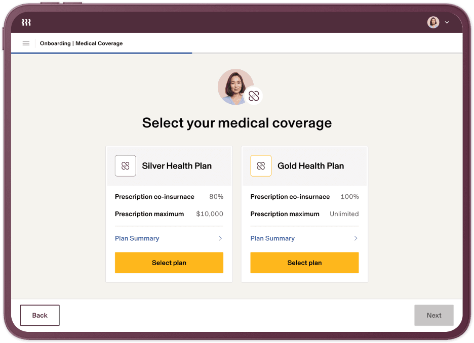 Rippling benefits enrollment