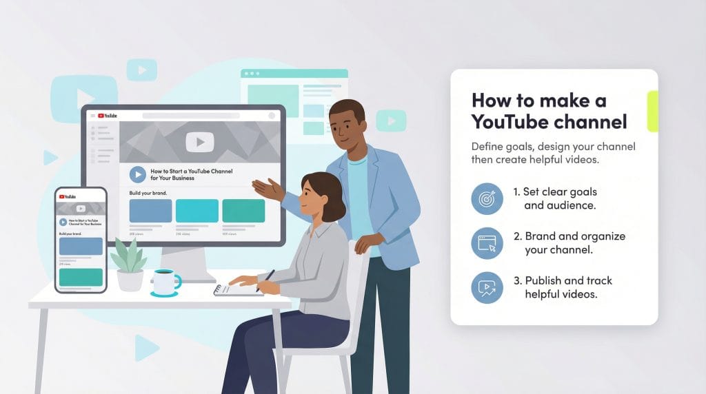 how to make a youtube channel