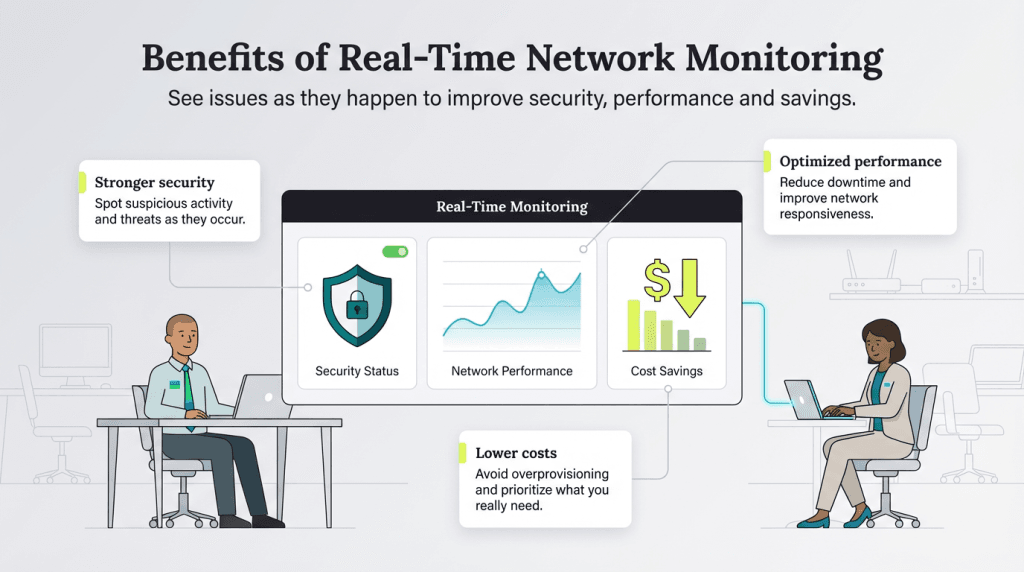 real-time monitoring graphic