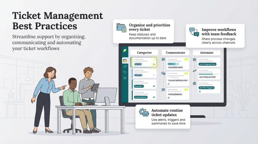 ticket mgmt best practices