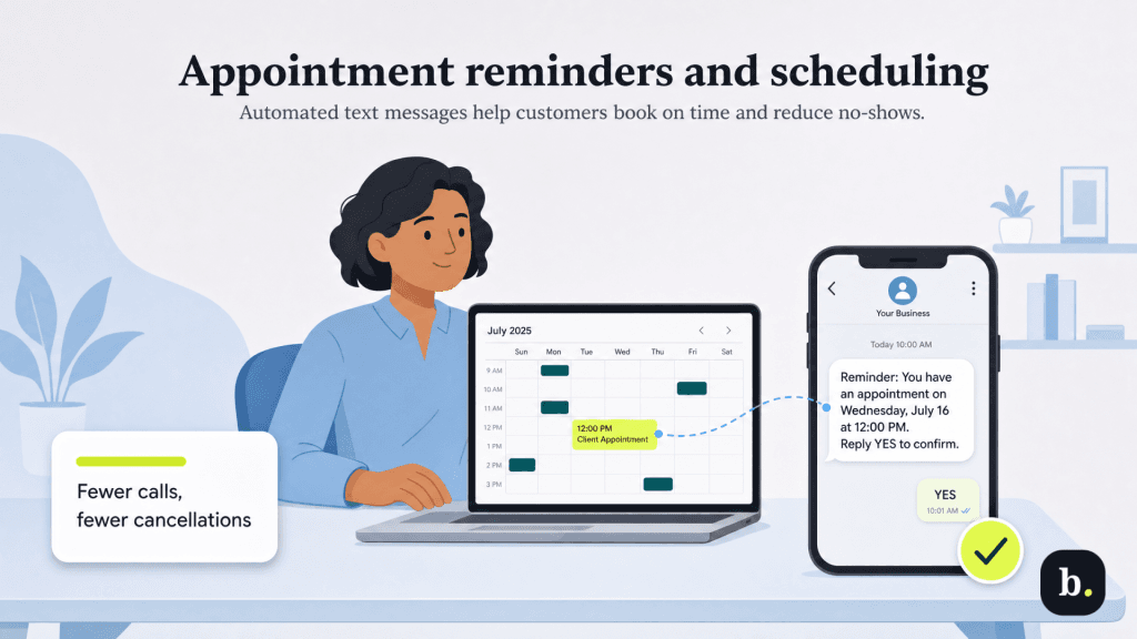 appointment reminders