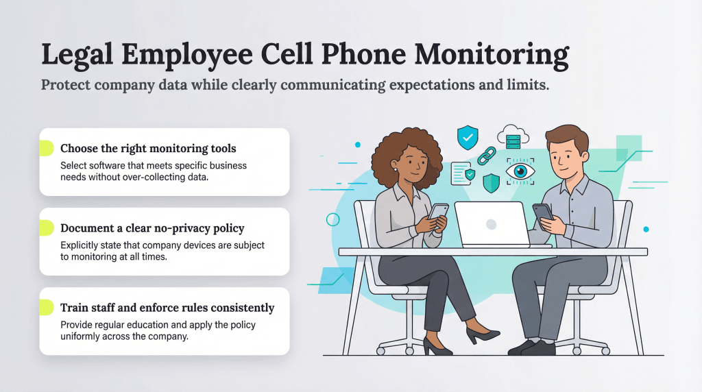 legal employee cell phone monitoring