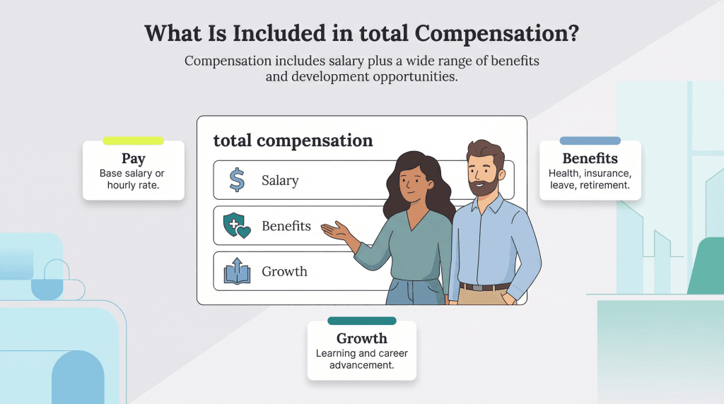what is included in total compensation