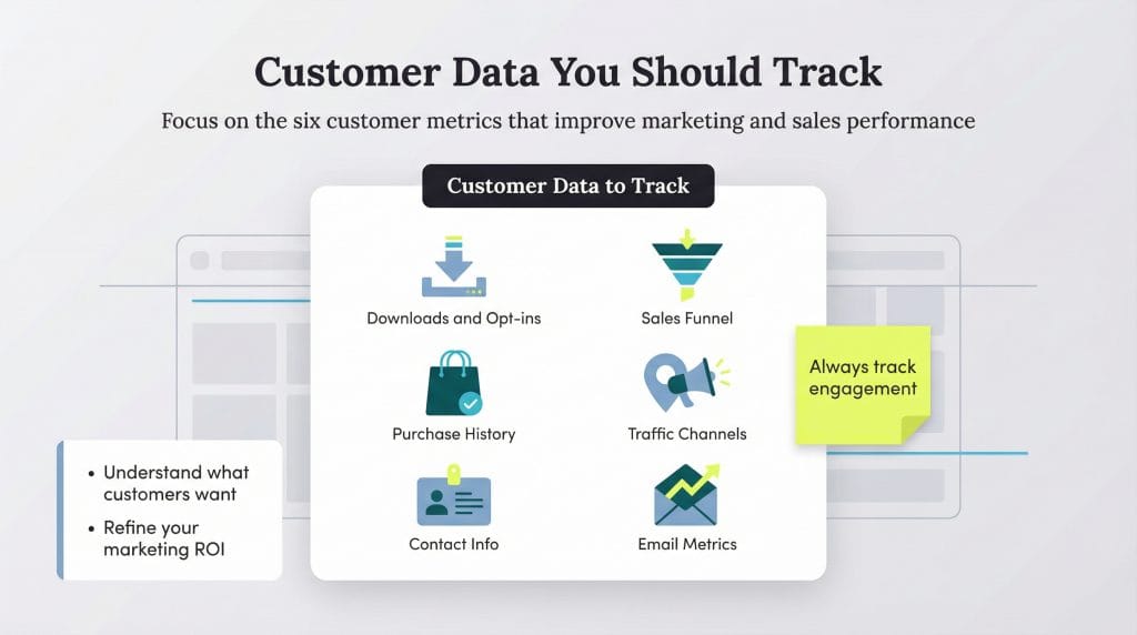 customer data to track
