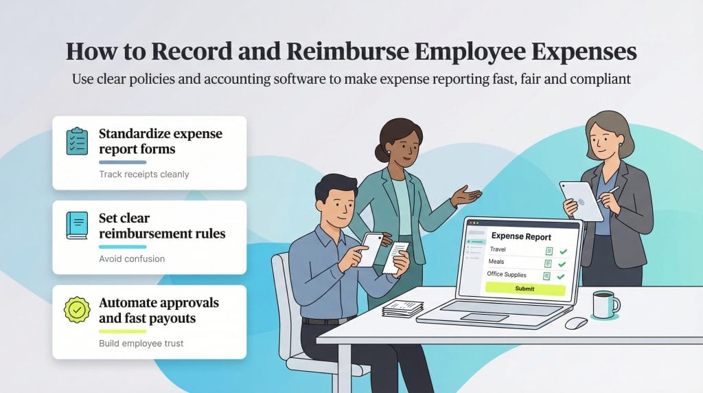 record and reimburse expenses