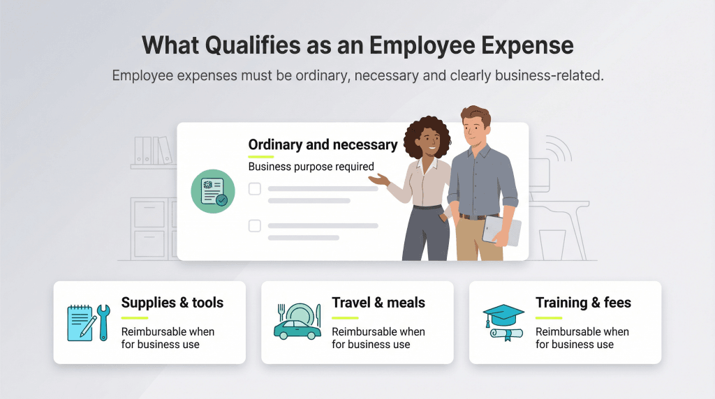what qualifies as an employee expense
