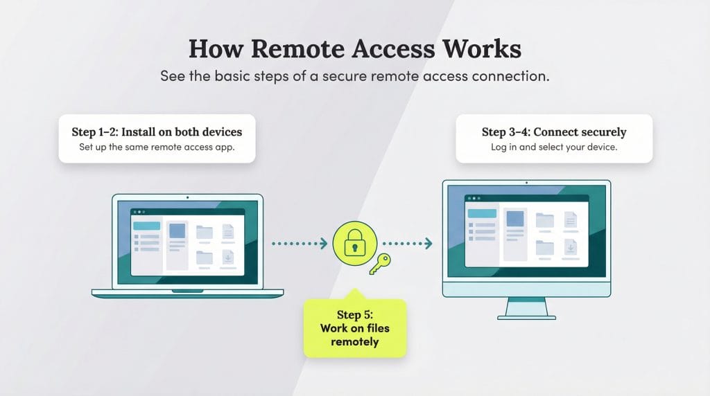 how remote access works