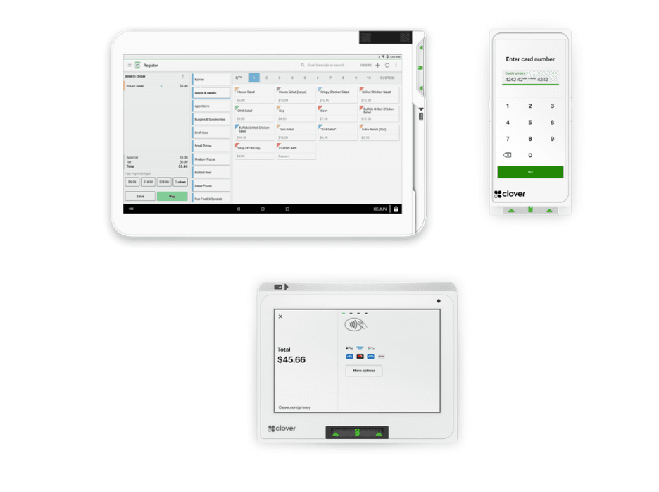 Clover POS hardware