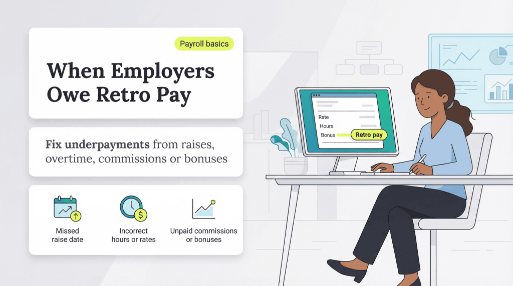 when employers owe retro pay