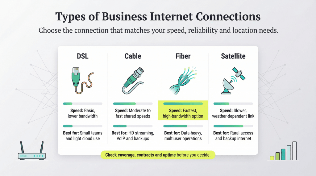 business internet types