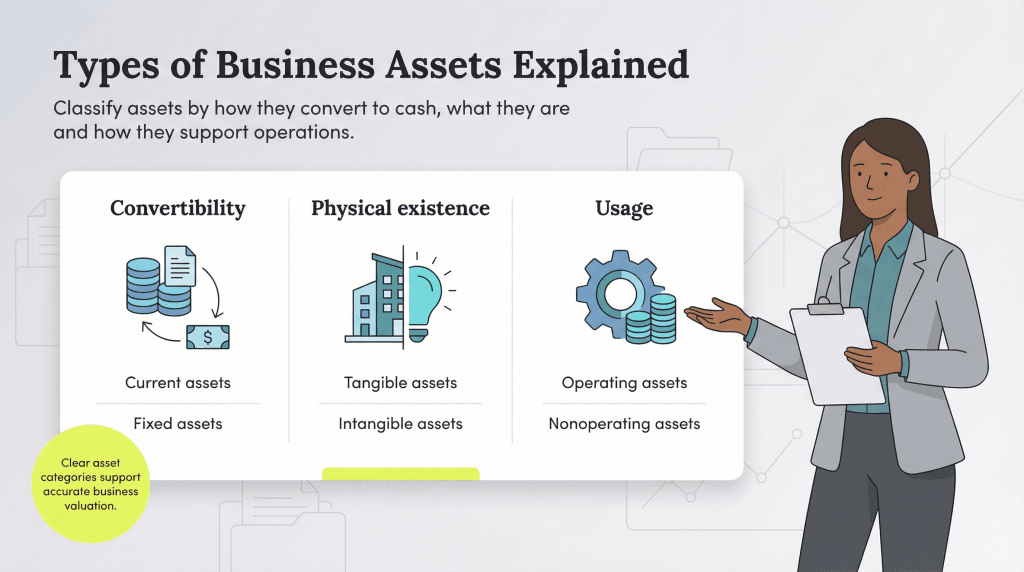 types of business assets
